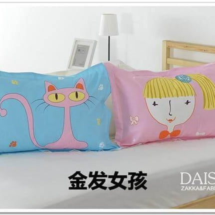 3D Cotton Cartoon Pillow Cases