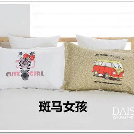 3D Cotton Cartoon Pillow Cases
