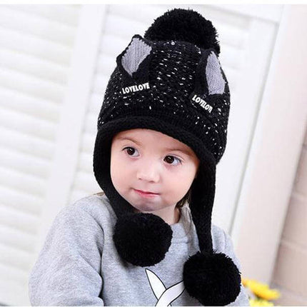 Baby Girl Earflaps hat