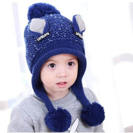 Baby Girl Earflaps hat