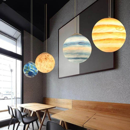 Modern Creative Universe Planet Pendant Light