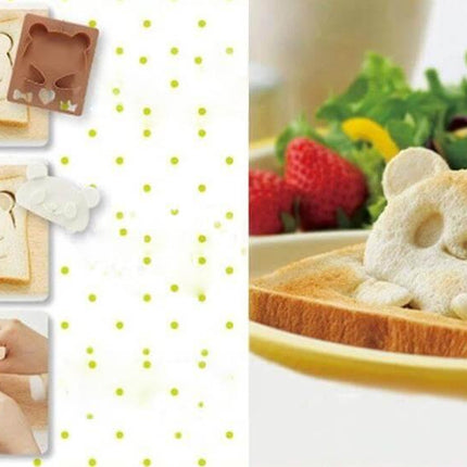 Adorable Bear Face Sandwich Maker
