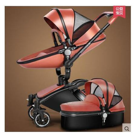 European Luxury Baby Stroller 2 and 3 pcs