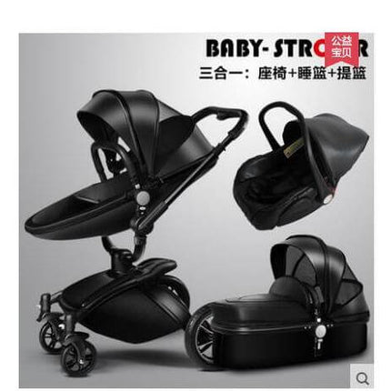 European Luxury Baby Stroller 2 and 3 pcs