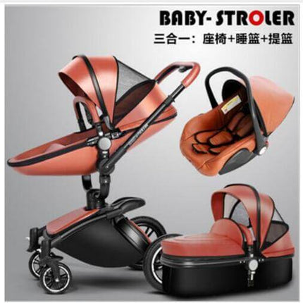 European Luxury Baby Stroller 2 and 3 pcs