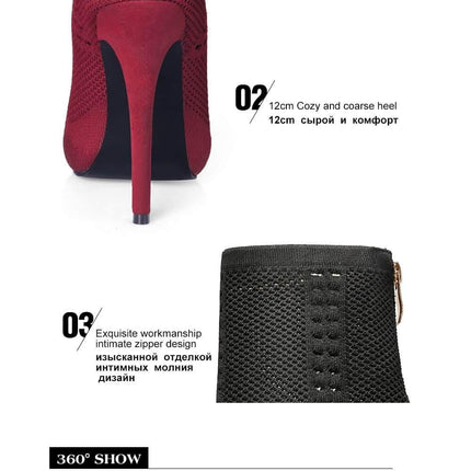 Italian Style Hollow out High Heels Women Shoes