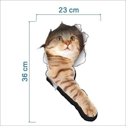 3D  Pet Wall and Bathroom Stickers
