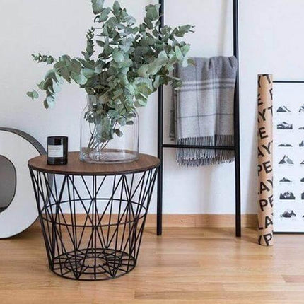 Nordic Art Collection Basket  Chair Table