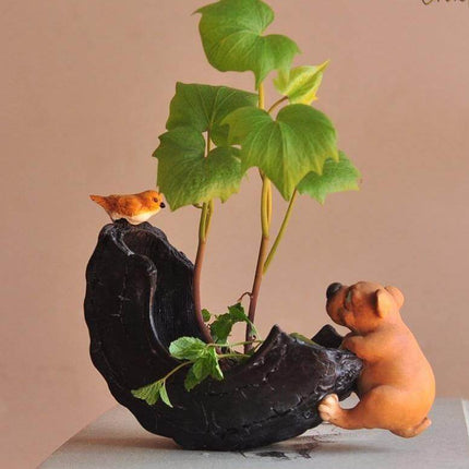 Cute Dog FlowerPot decoration