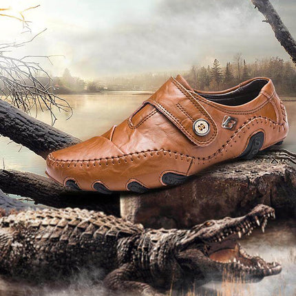 British Style Leather Men's Casual Shoes