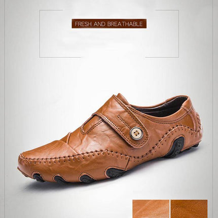 British Style Leather Men's Casual Shoes