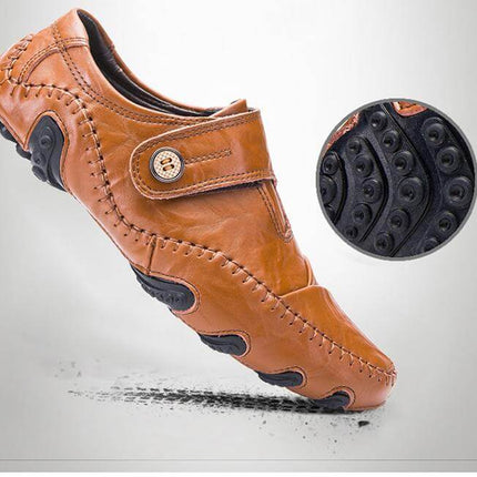 British Style Leather Men's Casual Shoes