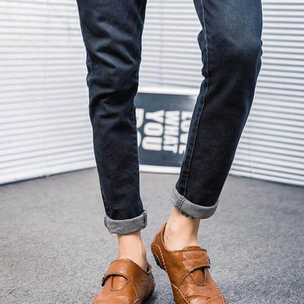 British Style Leather Men's Casual Shoes