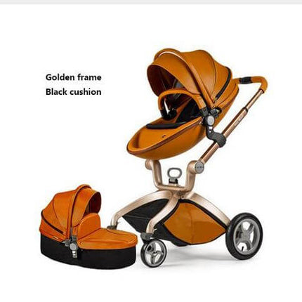 Luxury Baby Stroller High Land-Scape Baby Stroller 3 in 1 Fashion Pram European Carriage
