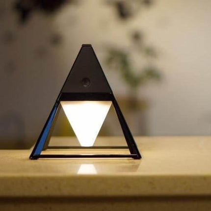 Pyramid Modern Touch Bedroom Lamp Decor