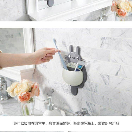 Toothbrush Family Sets Wall Suction Holder