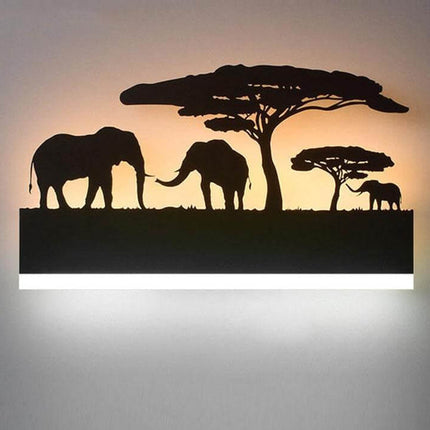 Black Acrylic Creative Modern Led Wall Lights
