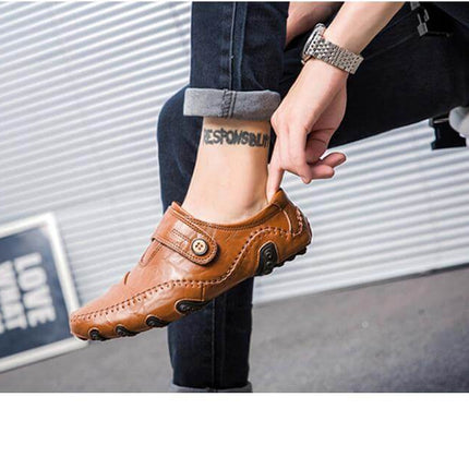 British Style Leather Men's Casual Shoes