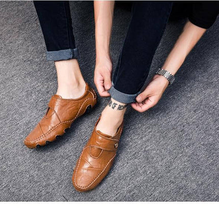 British Style Leather Men's Casual Shoes
