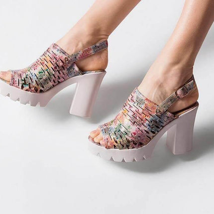 European Style High Heels Sandals