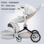 white leather cot