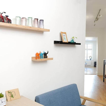Cute Bamboo Solid Wood Shelf