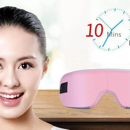 Rechargeable Wireless Electronic Heated Dry Eye Massager with Air Pressure