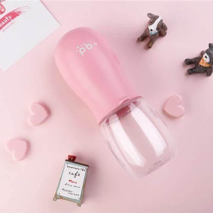 Portable Pet Dog Water Bottle Dispenser for Traveling and Walking
