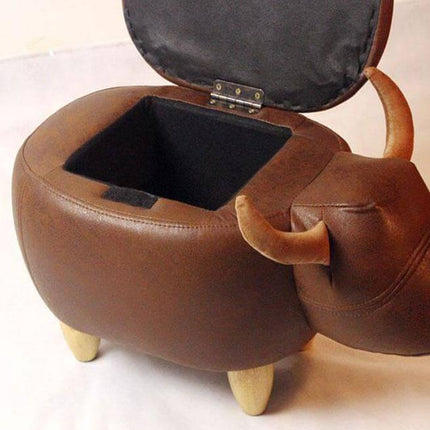 Cow Shape Ottoman Home decor with Storage