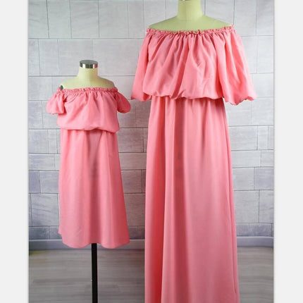 Mommy and me Long Elegant Dress