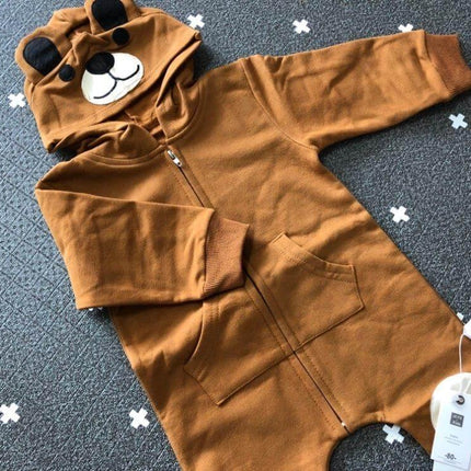 Cute Animal Bear Baby Onesie