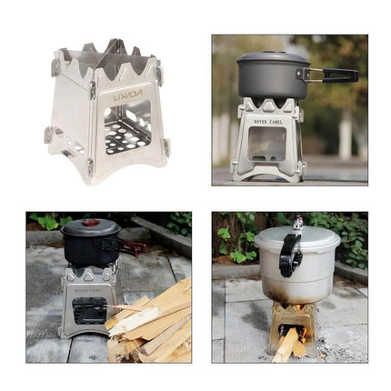 UltraLight Stainless Steel Camping Picnic Fire Stove
