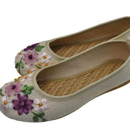 Vintage Ballerina Flat Shoes