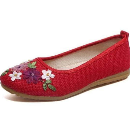 Vintage Ballerina Flat Shoes