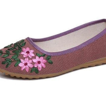 Vintage Ballerina Flat Shoes