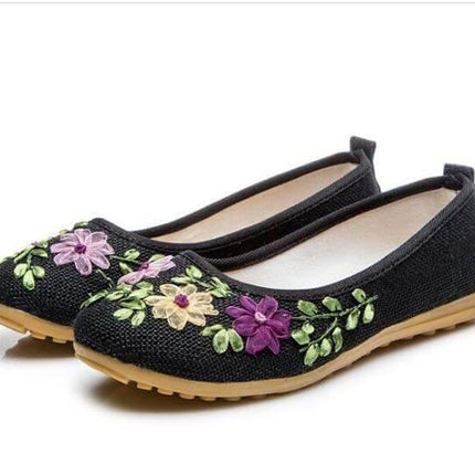 Vintage Ballerina Flat Shoes