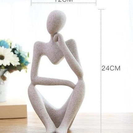 Creative European Thinking Character  Sculpture Home Decoration