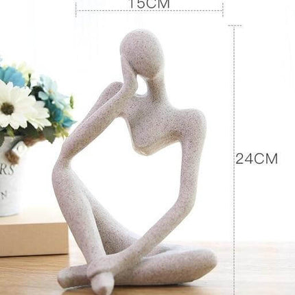 Creative European Thinking Character  Sculpture Home Decoration