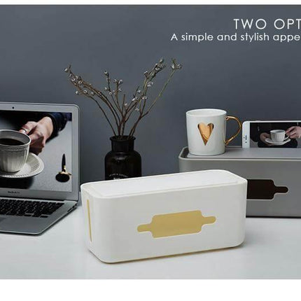 Storage Box and Organizer for Power Outlet