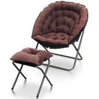 brown with ottoman