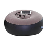 grey ottoman