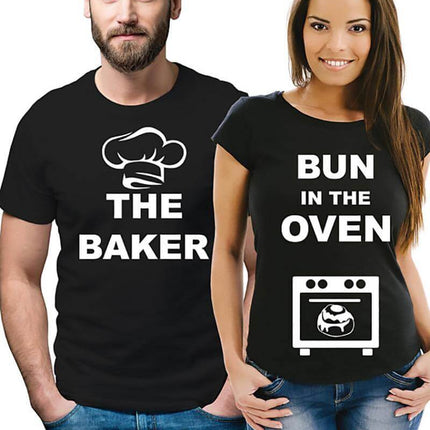 The Baker Couple Funny T-shirt