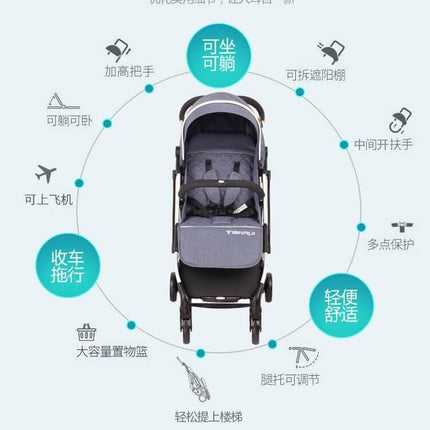 Simple Airport Friendly New Baby Stroller