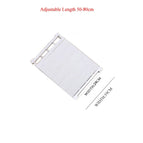 White 50-80cm / Width 24cm