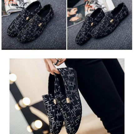 Designer Canvas Seasonal Slip-on Men Casual Shoes