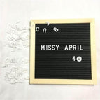 Black Letter Board