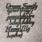 black family letter