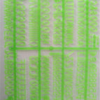 1 set green letter