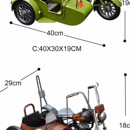 Handmade Creative Three Wheeled BMW Motorcycle