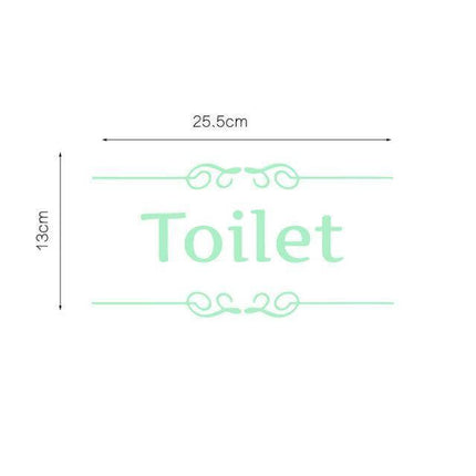 Luminous Toilet Wall Sticker